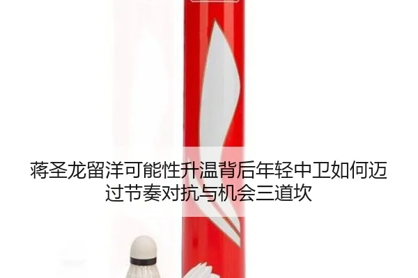 蒋圣龙留洋可能性升温背后年轻中卫如何迈过节奏对抗与机会三道坎 | MAIQIU